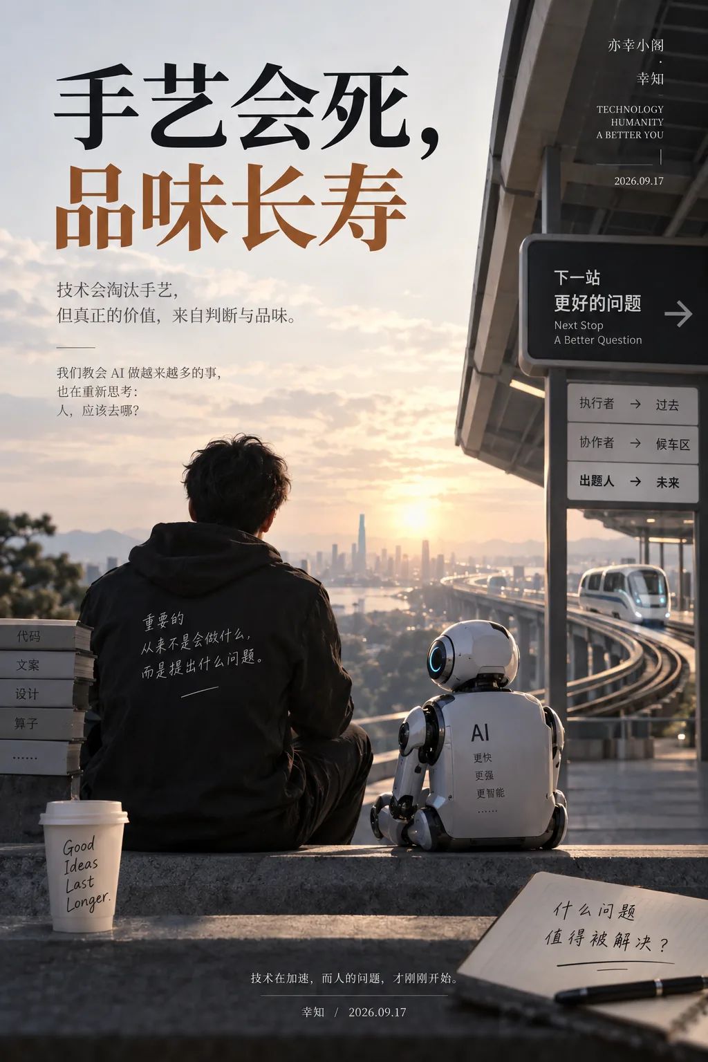 手艺会死，品味长寿